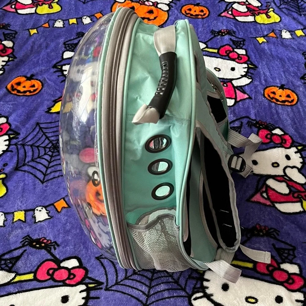 Pet Cat Carrier Bubble Backpack.